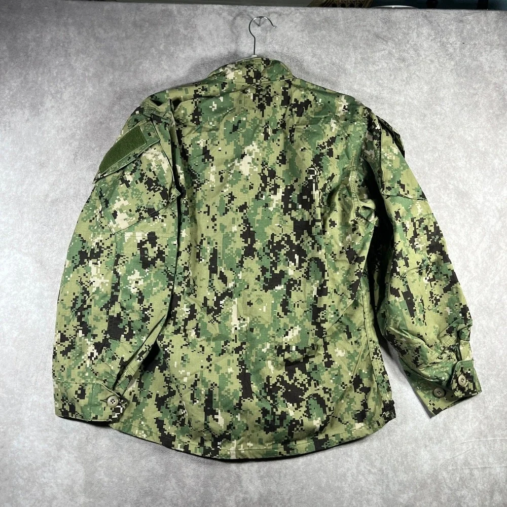 US Navy Blouse NWU Type III Working Uniform Men Small XShort Jacket Digital Camo - Picture 3 of 8
